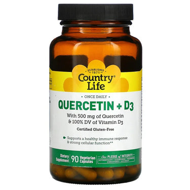 Quercetin + D3 - Country Life